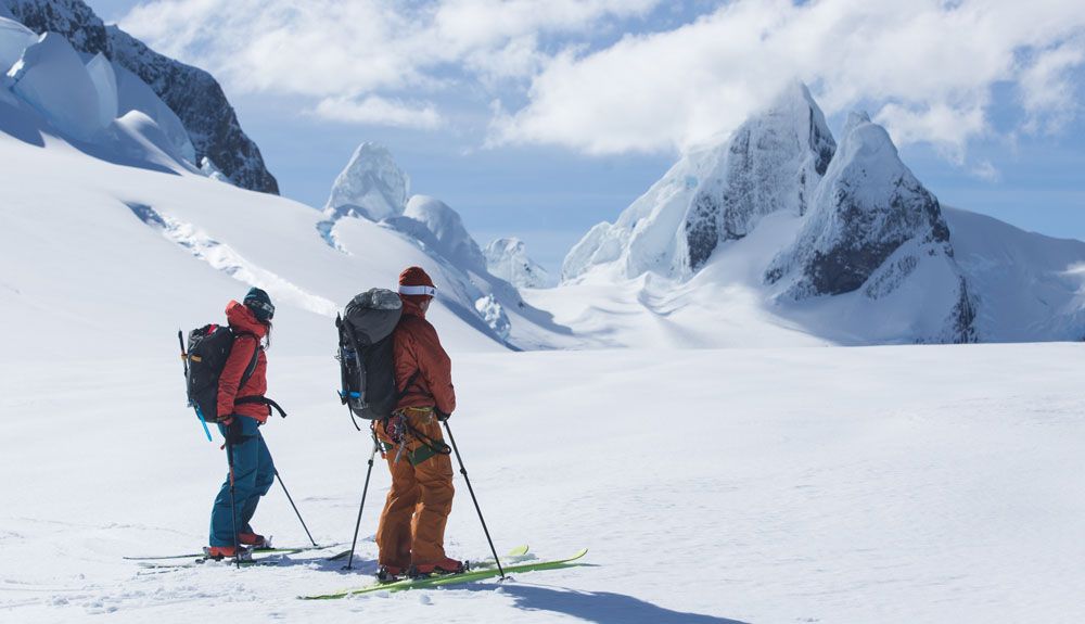 Cordillera Sarmiento: roca, hielo y nieve