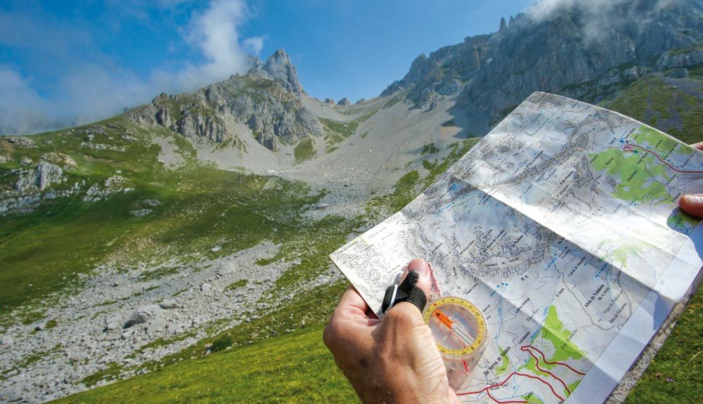 La orientación en montaña, en 6 pasos