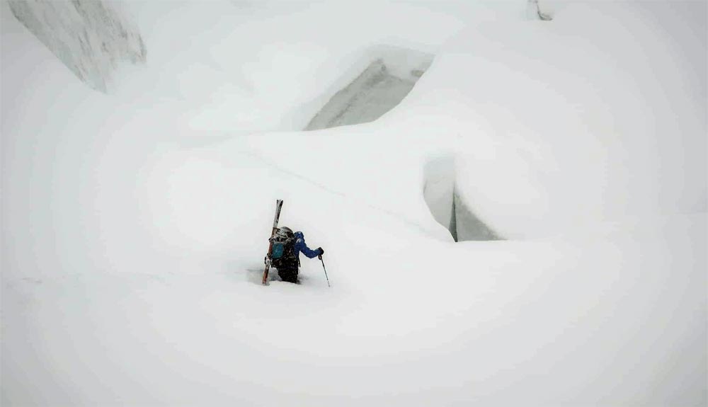 Un huracán se dirige al K2 invernal