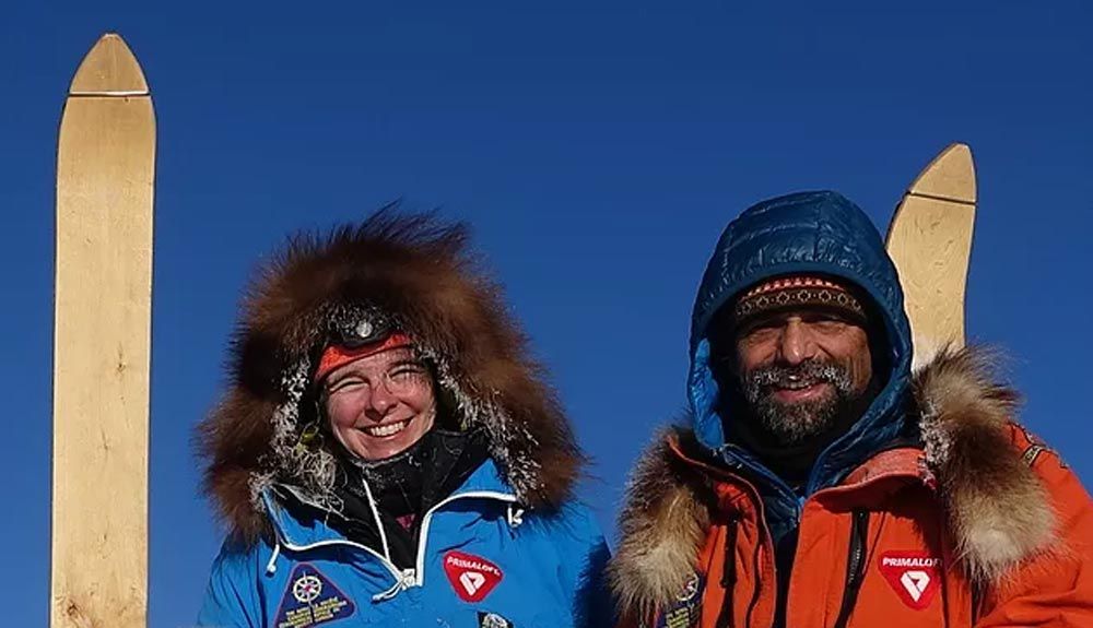 Lonnie Dupre a por una primera invernal en el Yukon