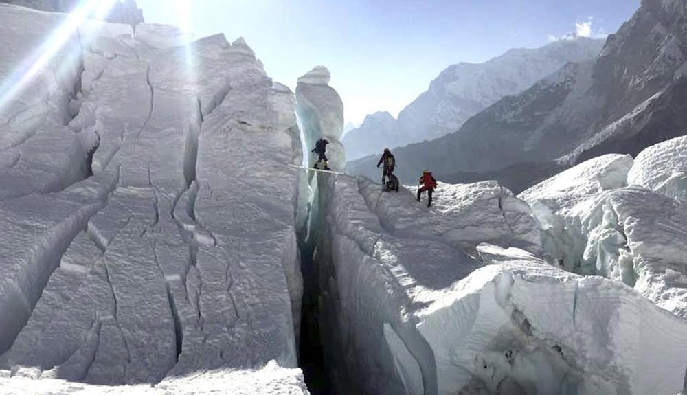 Ya es primavera en el Everest