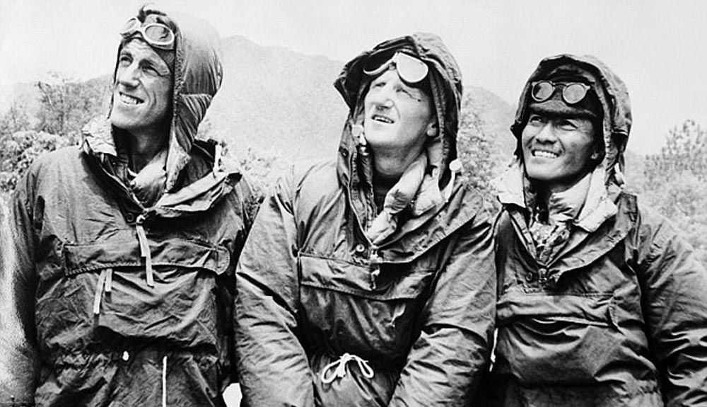 Salen a la luz unas pinturas inéditas de Edmund Hillary