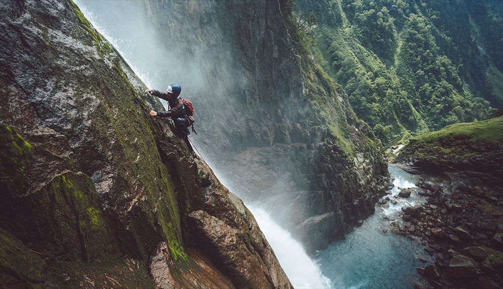 Escalando la cascada más alta de Japón