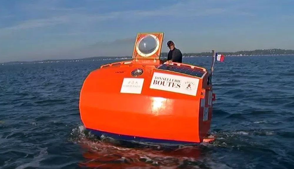 Cómo cruzar el Atlántico en un barril gigante
