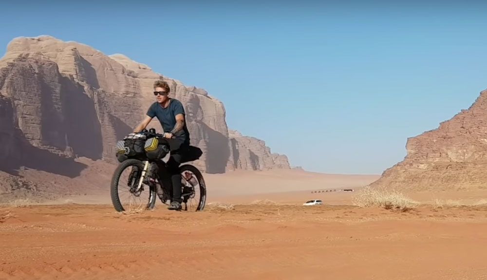 Bikepacking en el Jordan Trail