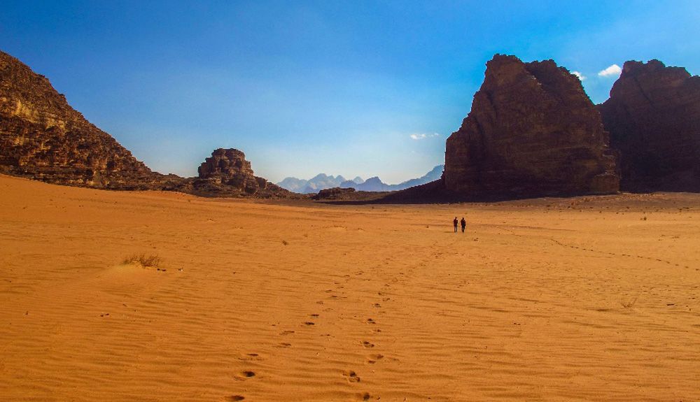 De Petra al Wadi Rum 