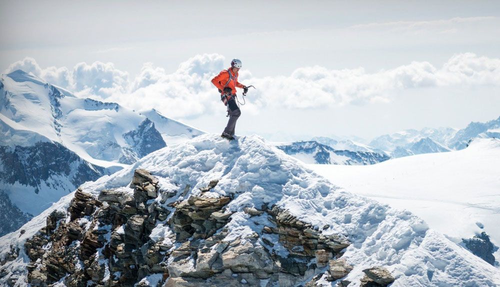 Dani Arnold y el récord de las Grandes Jorasses
