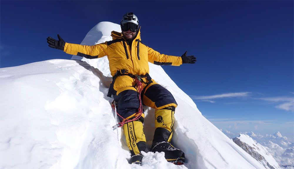Moeses Fiamoncini también hacía cima en el Nanga Parbat