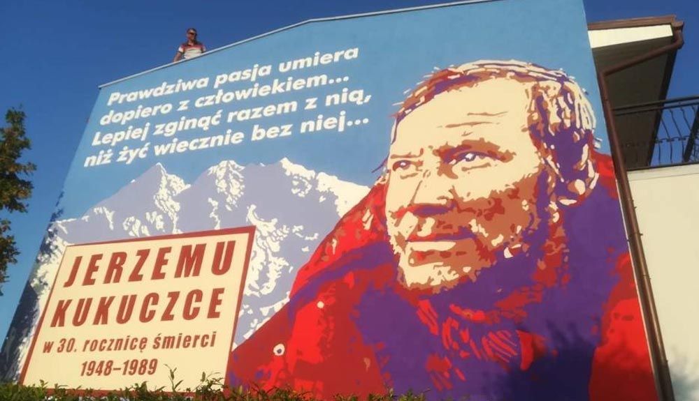 Un mural para Jerzy Kukuczka