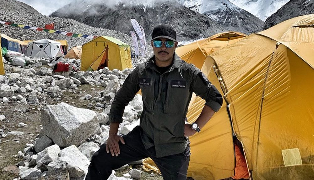 Nirmal Purja cambia de planes