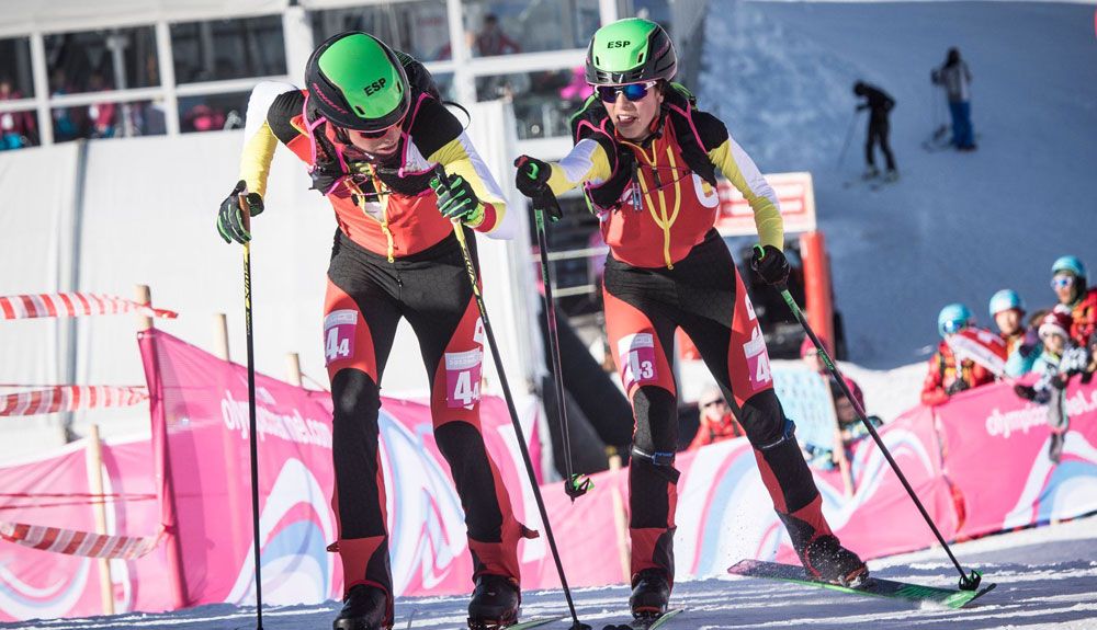 Nueva medalla para el equipo español de esquí de montaña