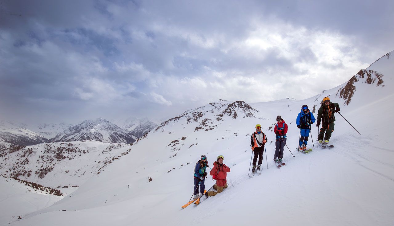 Primera jornada en el sector de Horbergtal