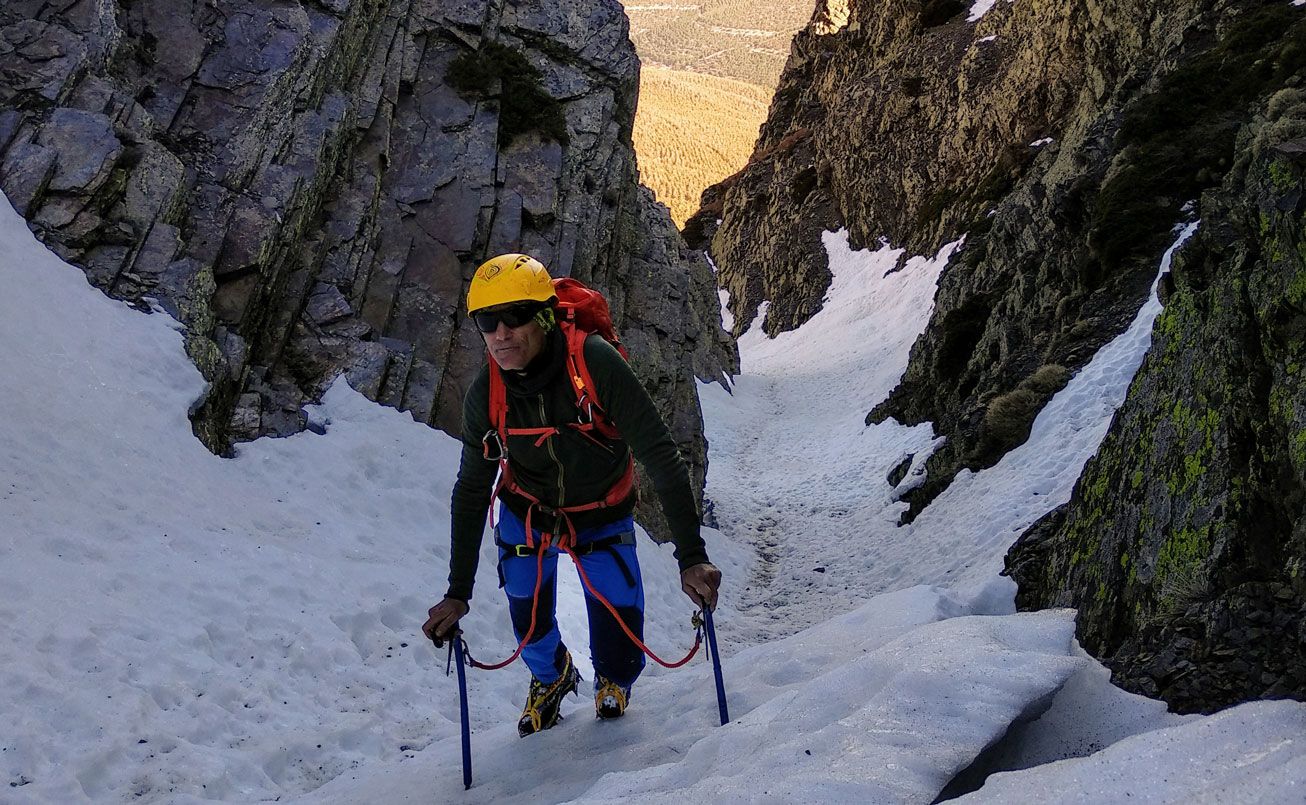 Corredor del Ubeire en el Cerro del Almirez 