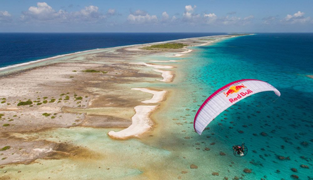 Un vuelo que terminó entre tiburones