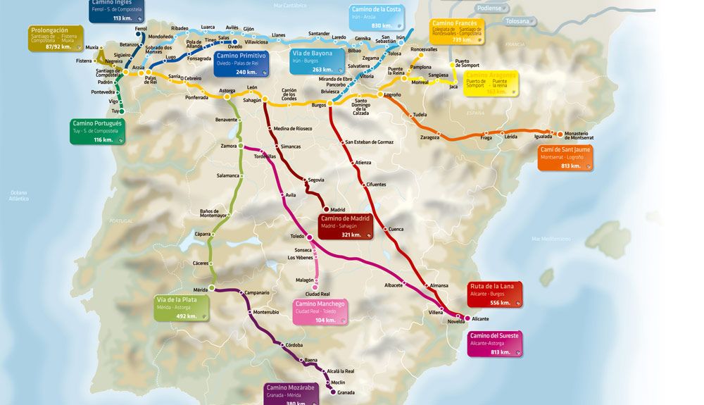 Todos los Caminos a Santiago