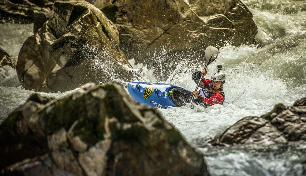 Gerd Serrasolses, 4 º en el Campeonato del Mundo de Kayak Extremo