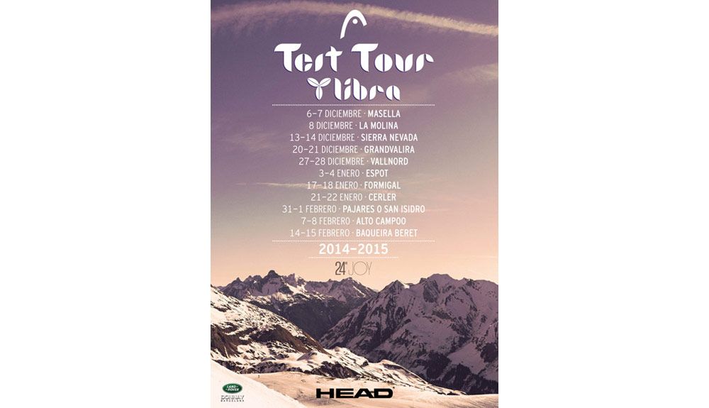 Head Tour Libra, con el esquí femenino