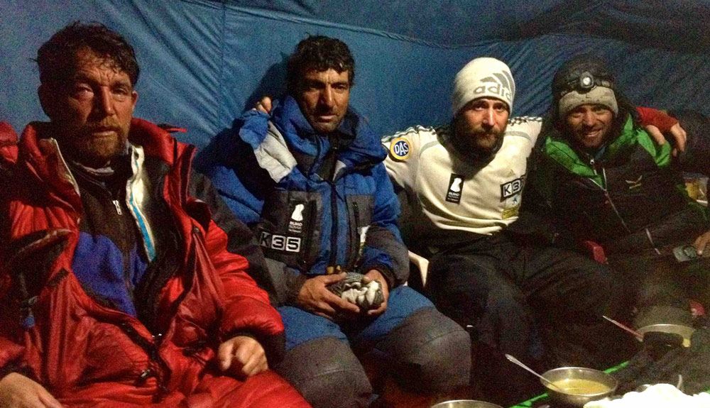 Retirada a tiempo en el Nanga Parbat