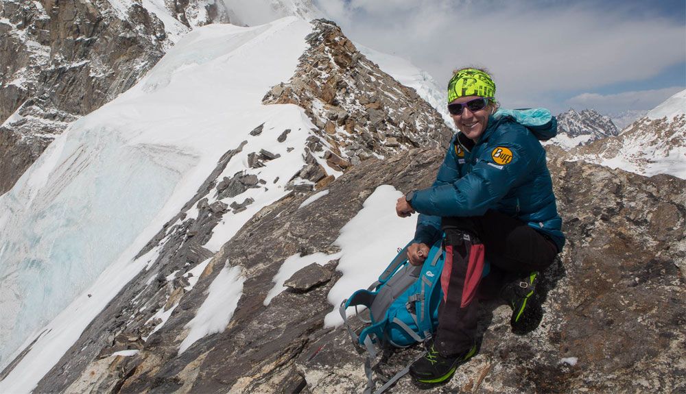 Núria Picas alcanza el campo base avanzado del Makalu