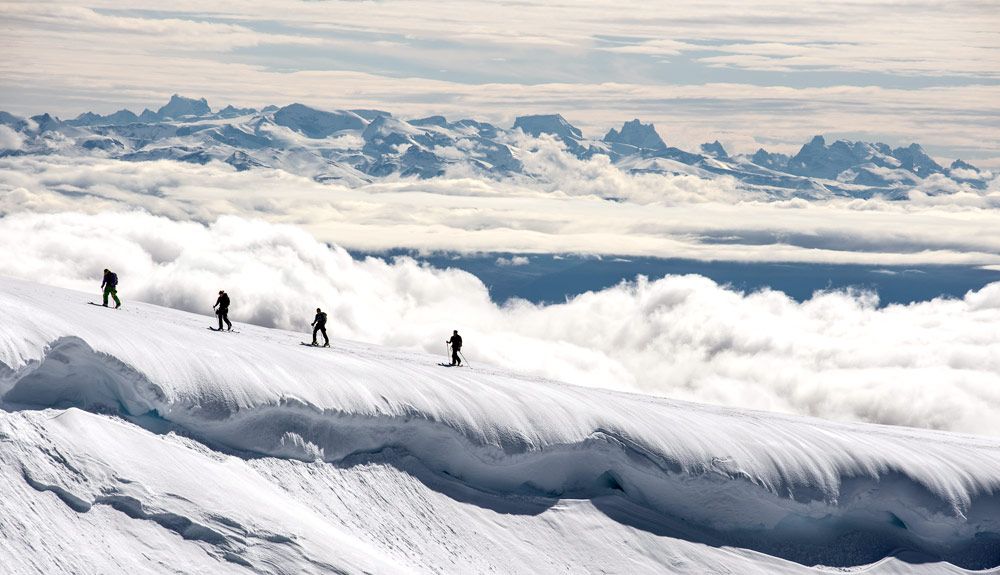 Esquí de montaña en Patagonia