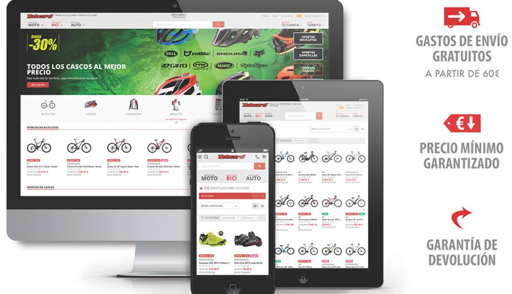 Motorcard.com estrena nueva sección de bici online