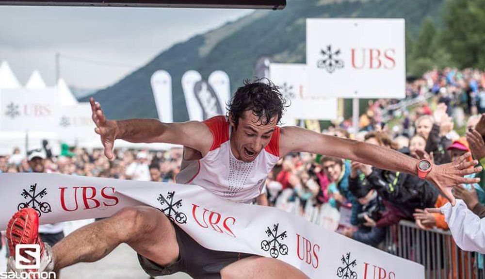 Kilian Jornet vence en Sierre Zinal por cuarta vez