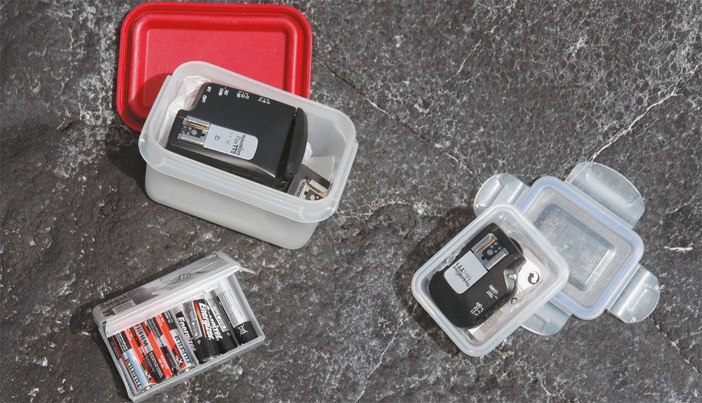 Fotografía oudoor: protege tu material contra la humedad