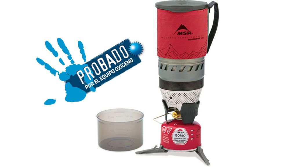 Test: hornillo MSR Windburner