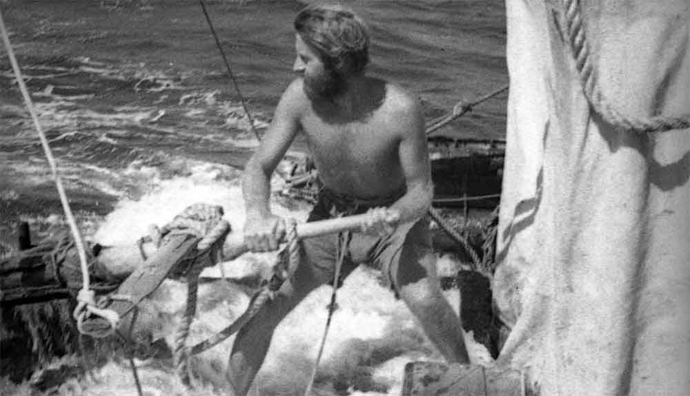 Thor Heyerdahl, rumbo al atardecer