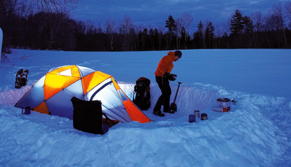 12 consejos para montar tu tienda en la nieve