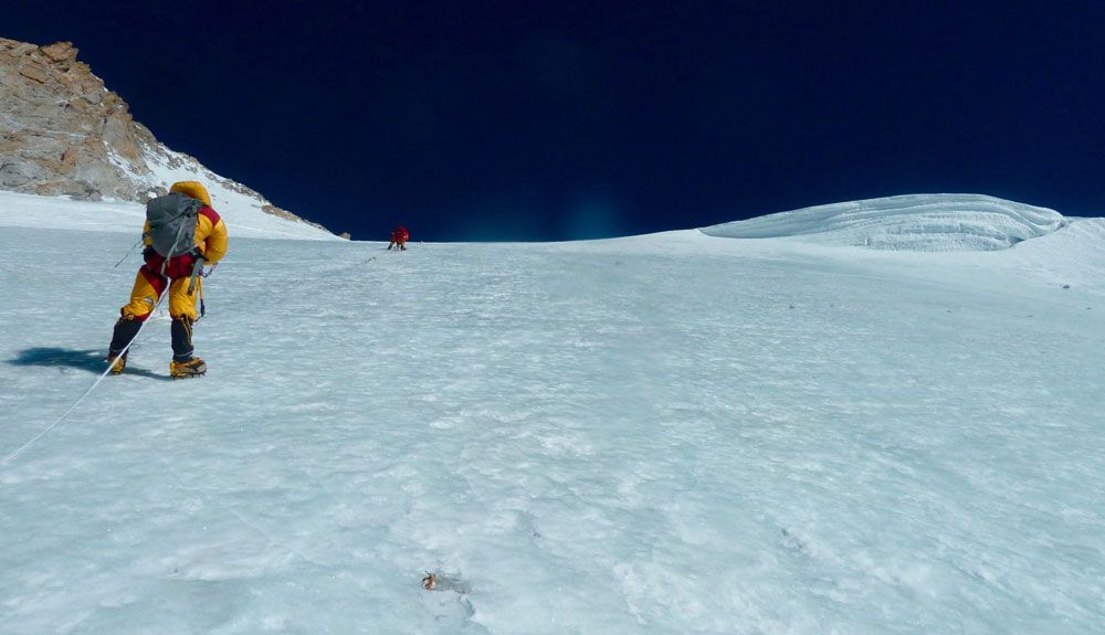 Listos para el ataque a cumbre en el Nanga Parbat