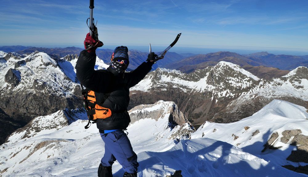 Tresmiles “fáciles” en los Pirineos, la aventura del invierno