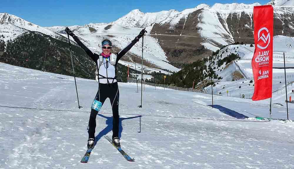 Michele Lodge gana la II Dama Blanca Ski Race