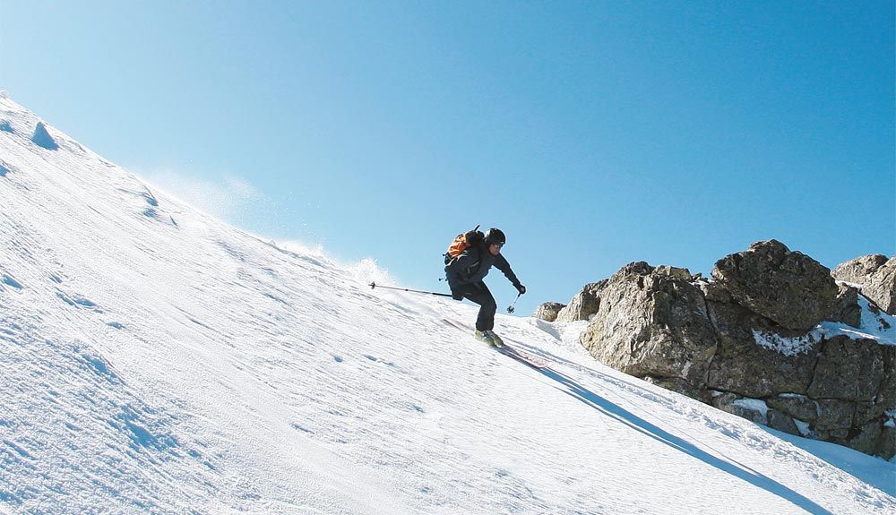 4 tipos de nieve y cómo descender en ellas