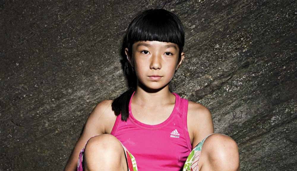 Ashima Shiraishi, 8c de bloque con 14 años