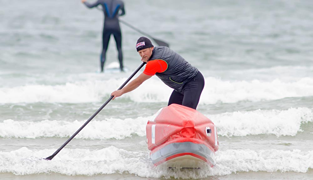 Antonio de la Rosa al Círculo Polar Ártico en paddle surf