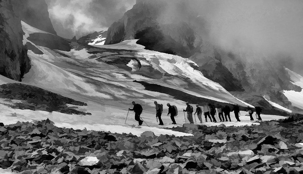 Iván Ghirardini y su ascensión en solitario a las tres legendarias caras norte