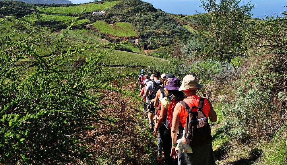 Senderismo por el paraíso en el Gran Canaria Walking Festival