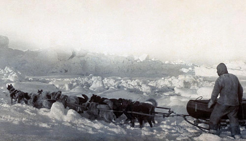 Imágenes en vídeo inéditas de la expedición al Polo Norte de 1903