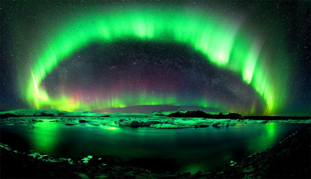 De cómo ver auroras boreales en Groenlandia