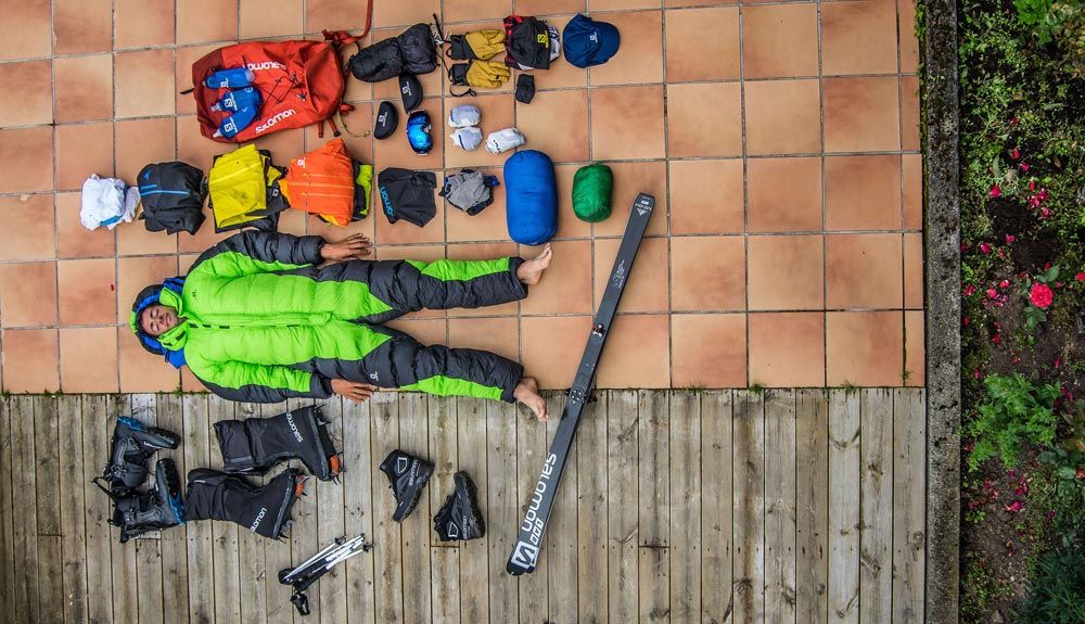 El material que usará Kilian Jornet en el Everest
