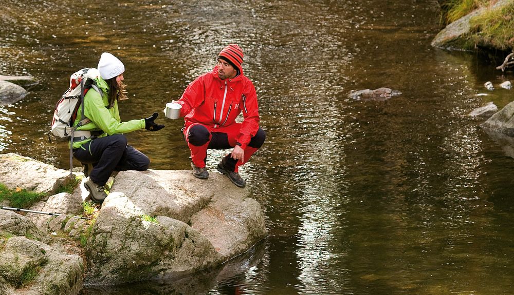 Alimentación en un día de montaña