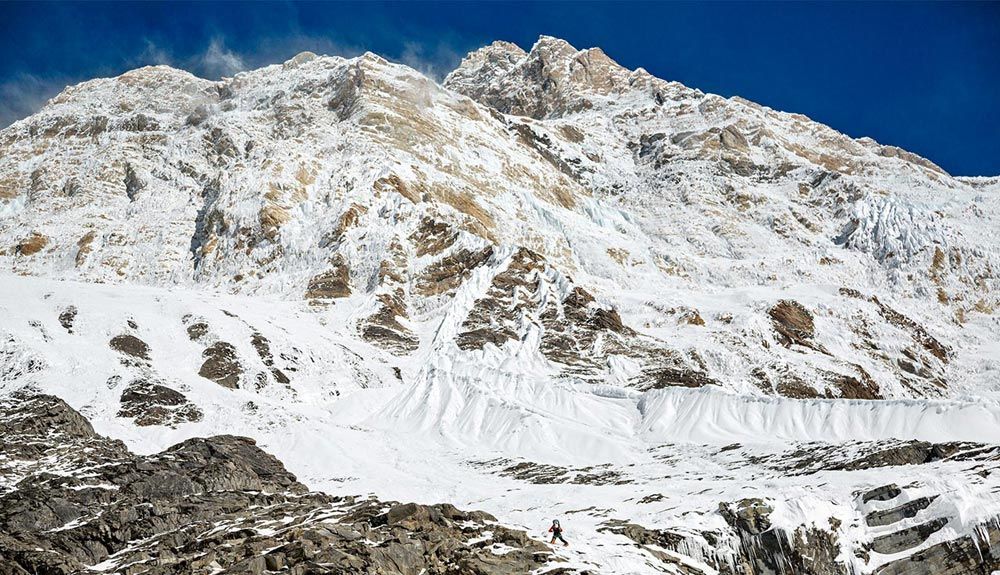 Así es escalar en la cara sur del Annapurna