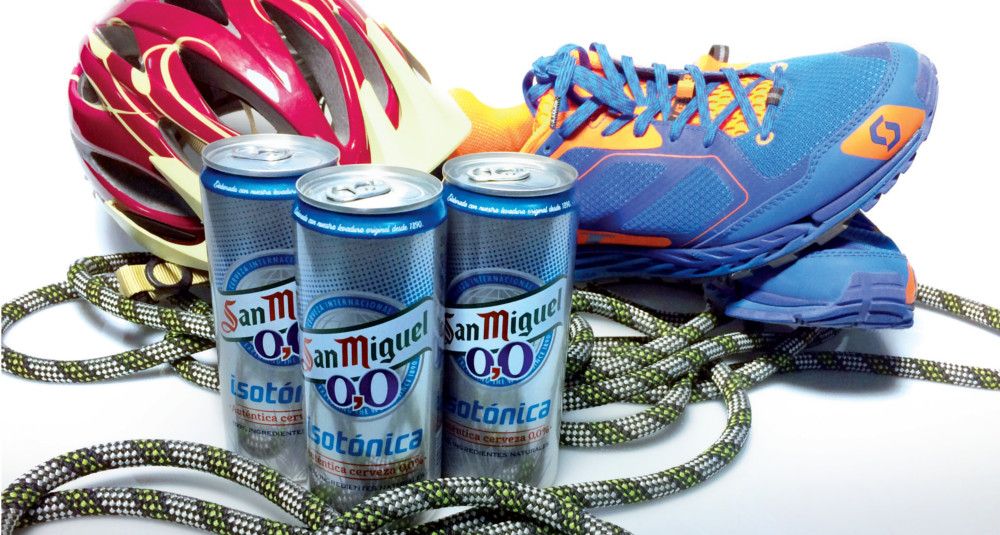 Una cerveza 0,0 para después del deporte