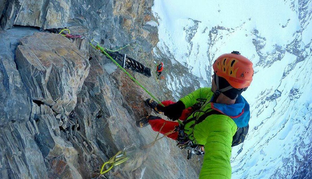 Tom Ballard y Marcin Tomaszewski, nueva ruta en la Norte del Eiger
