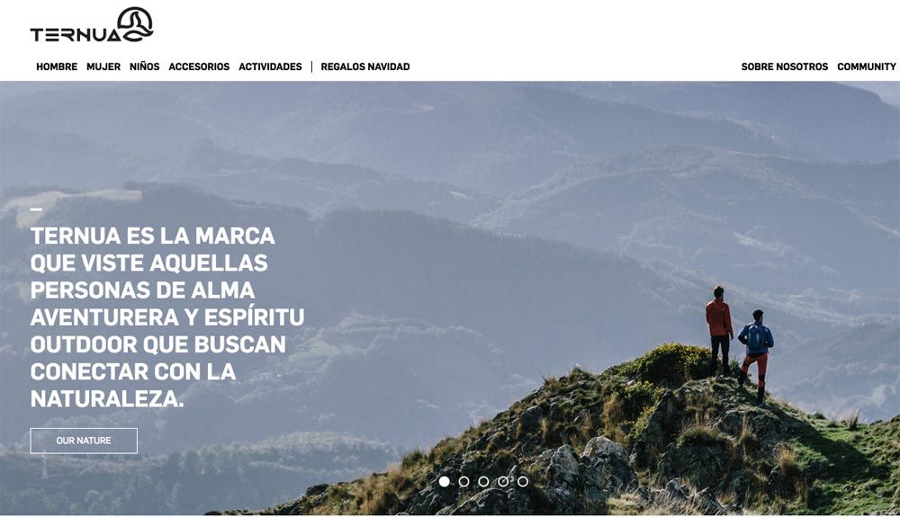 Ternua estrena web