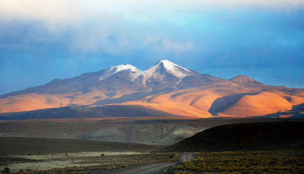 Volcanes de Atacama, Ojos del Salado en bici de montaña