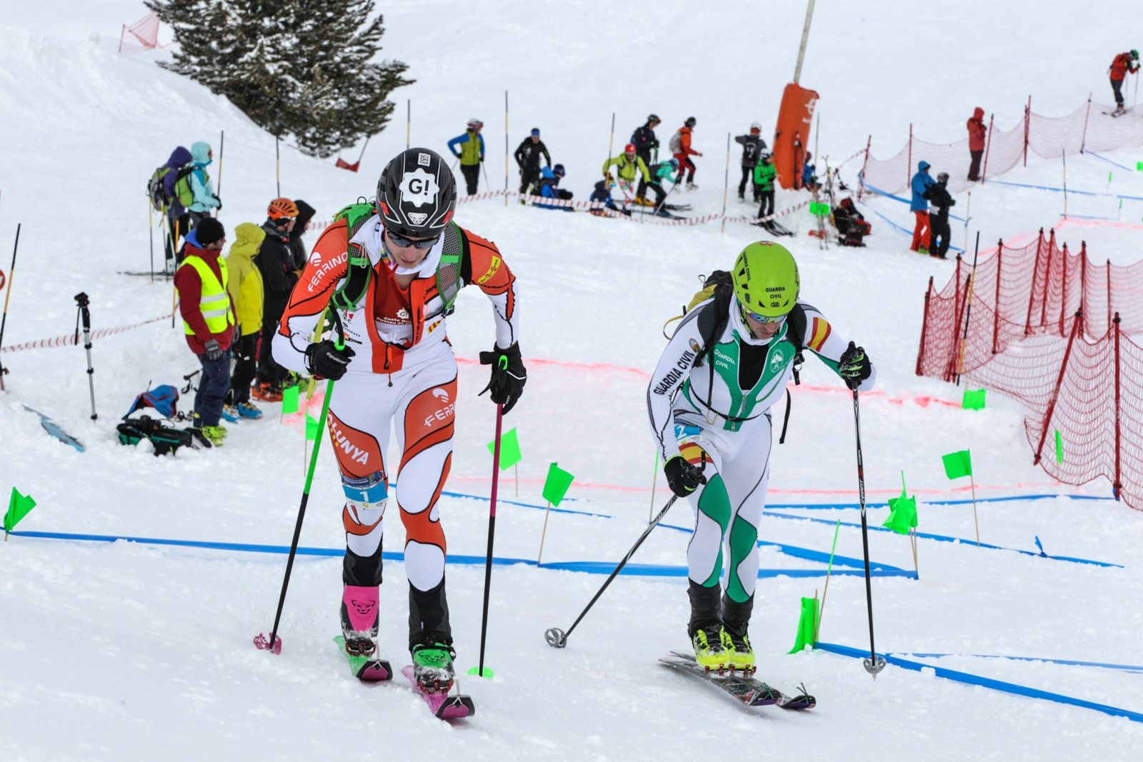 Oriol Cardona y Clàudia Galica  revalidan el título Campeones de España de Sprint