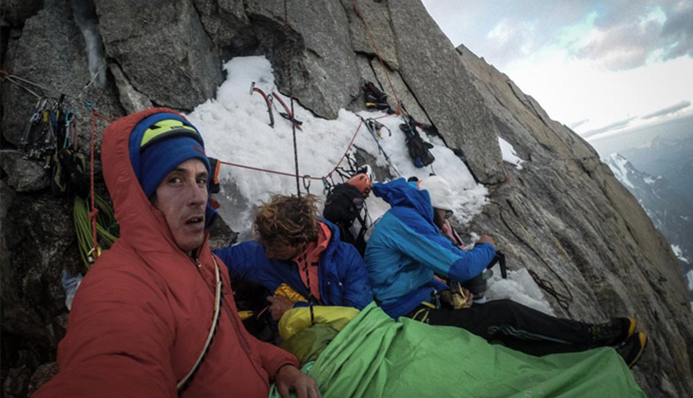 Primera ascensión a la cara este del Cerro Murallón en Patagonia