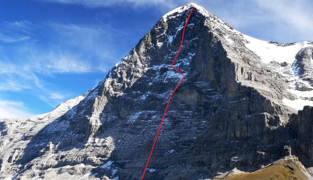 La primera repetición de Metanoia, en el Eiger, en vídeo
